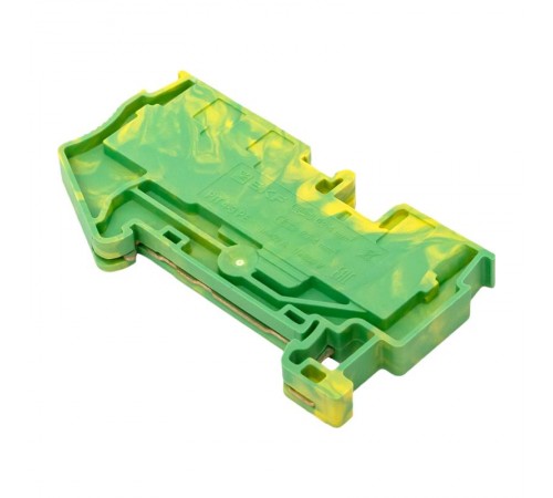 Клеммная колодка пружинная 4 Push-in 3 вывода земля PIT-4-3-pe  EKF