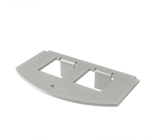 Монтажная пластина MP для лючка GES R2 тип F (сталь) (MP R2 2F)  7408808  OBO Bettermann