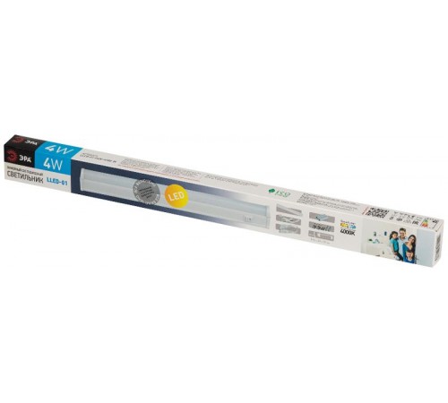 Светильник светодиодный линейный ДПО LLED-01 4Вт 4000К IP20  Б0017422  ЭРА