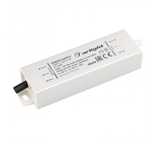 Блок питания ARPV-24015-B (24V, 0.6A, 15W)  022897  Arlight