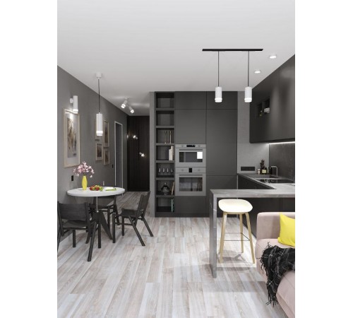 Светильник накладной под лампу GX53 белый IEK  LUPB0-GX53-1-K01  IEK