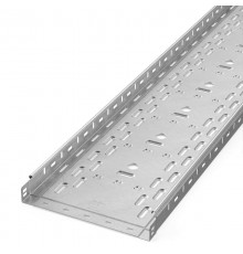 Лоток перфорированный Стандарт INOX (AISI 304) 300х50х3000 (0,8 мм) (3 м/уп)  PR16.2338  Промрукав