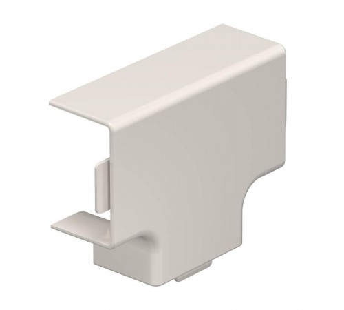 Крышка T-образной секции кабельного канала WDK 25x40 мм (ПВХ,кремовый) (WDK HT25040CW)  6161952  OBO Bettermann