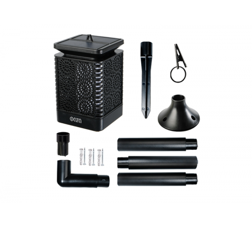 Светильник садовый на солнечной батарее SLR-S09 арабеска, эффект факела,  .5036574  ФАZА