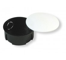 Коробка распределительная с/у 70х30 для сплошных стен круглая с крышкой,5 выводов  У195-И  HEGEL