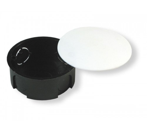 Коробка распределительная с/у 70х30 для сплошных стен круглая с крышкой,5 выводов  У195-И  HEGEL