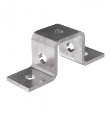 Пластина П-образная 5 отверстий профиль 41х41 HDZ  PR08.8793  Промрукав