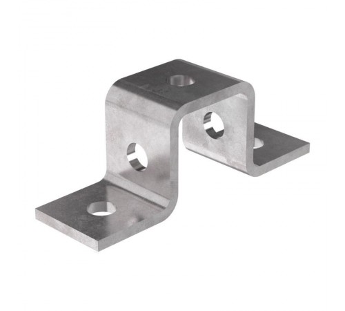 Пластина П-образная 5 отверстий профиль 41х41 HDZ  PR08.8793  Промрукав