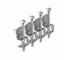 Универсальный комплект крепежных уголков для 4 точек фиксации (сталь, 4 шт.) (GES UB4)  7407558  OBO Bettermann