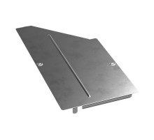 Крышка переходника правого Стандарт INOX (AISI 304) 600х400  PR16.5785  Промрукав