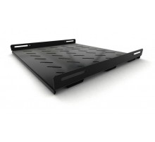 Полка стационарная TSH3M-450-RAL9004 усил.,гл.450мм,с бок.креп.,нагр.до 50 кг,д.шк.сер.TTB,TTBR,TTC2,TWB,TWM,TWFS,485х450мм ,черн  397126  Hyperline