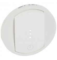 Celiane Белый Накладка таймера-выключателя 67423  068037  Legrand