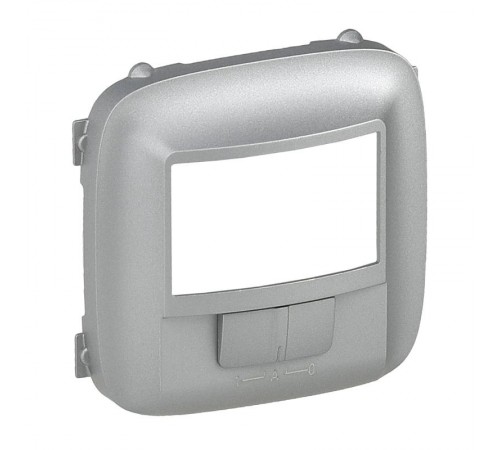 Valena ALLURE Алюминий Накладка датчика движения, с ручным управлением (для мех 752070)  752380  Legrand