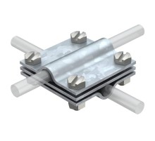 Соединитель прутка крестовой (254 DIN 8-10 FT)  5314038  OBO Bettermann