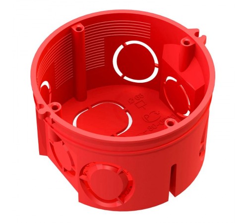 Коробка установочная безгалогенная (HF) 68х42 без соединителя (245шт/кор) IP20  80-0501  Промрукав