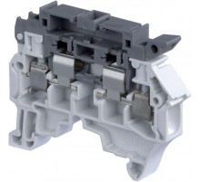 Клемма ZS4-SF1 Держатель предохранителя 5x20мм, 5x25мм серый, 4мм кв.  1SNK508410R0000  TE