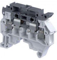 Клемма ZS4-SF1 Держатель предохранителя 5x20мм, 5x25мм серый, 4мм кв.  1SNK508410R0000  TE