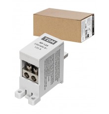 Клемма распределительная на DIN-рейку КР-125 1П 125А (2х16мм)  SQ0823-0114  TDM