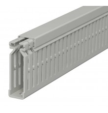 Распределительный кабельный канал LK4 N 60x15x2000 мм (ПВХ,серый) (LK4 N 60015)  6178201  OBO Bettermann