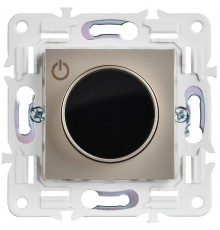 SKANDY Термостат электронный с индикацией SK-T01Sh шампань   SK-RT11-K37  IEK