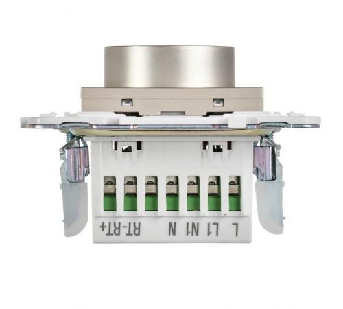 SKANDY Термостат электронный с индикацией SK-T01Sh шампань   SK-RT11-K37  IEK