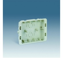 Simon 27 Коробка для внутреннего монтажа 2-рядной рамки с суппортами, 236х171х50,5мм  27856-61  Simon