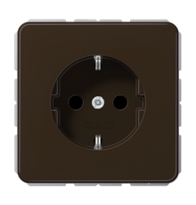 Штепсельная розетка SCHUKO 16A 250V~; коричневая  CD1520BFBR  Jung
