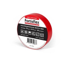 Изолента ПВХ 19х0.13x20 (красн)  90814  Fortisflex
