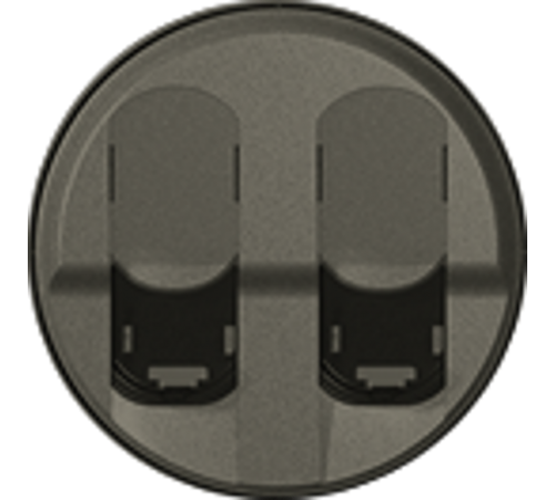 Celiane Графит Накладка компьютерной 2-ой розетки  067952  Legrand