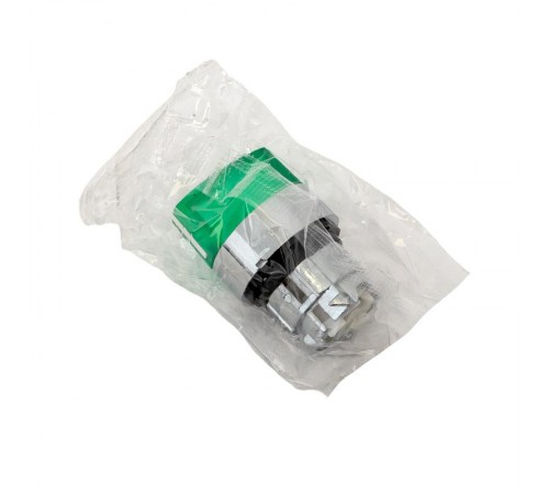 Исполнительный механизм переключателя ХB4 зеленый на 2 положения возвратный без фиксации, с подсветкой с короткой ручкой EKF PROxima    XB4BD2L-G   