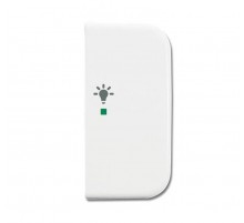 SRL-2-R-214 Клавиша двойная правая free@home, освещение, Reflex, альпийский белый6220-0-0203 ABB