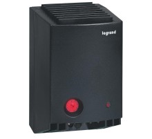 Электрический нагреватель - 230 В~ - класс II - 350 Вт - 7.5 A - термостат 0-60 С° с подсветкой - расход 35 м3/ч  034806  Legrand