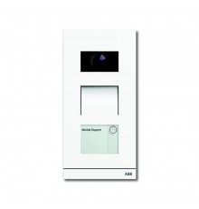 Станция вызывная, видео, одноклавишная, цвет белый матовый  8300-0-0091   2CKA008300A0091  ABB