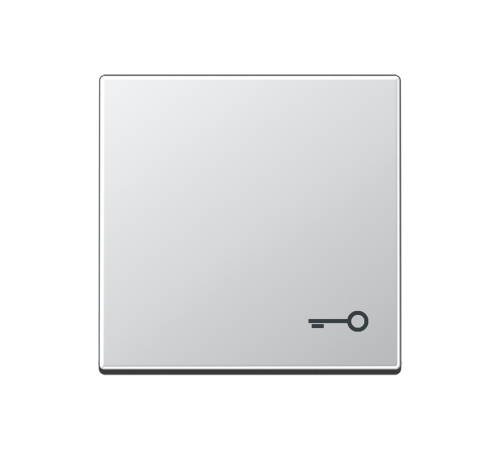 Клавиша с символом "замок"; алюминий  A590TAL  Jung