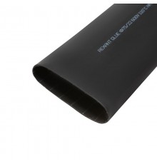 Термоусадочная трубка клеевая 75,0/22,0 мм, (3-4:1) черная, упаковка 2 шт. по 1 м  26-0075  REXANT