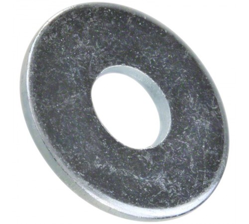 Шайба DIN9021 кузовная оцинк. М8 (100 шт) - коробка с окном ( 0,635 кг)  105266  Tech-KREP