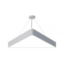 Светильник светодиодный Geometria Delta SPO-152-W-40K-048 48Вт 4000К 3500Лм IP40 800*800*80 белый подвесной  Б0050576  ЭРА