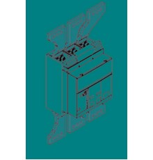 Комплект силовых выводов стационарного выключателя ES E1.2 F 3шт  1SDA073979R1  ABB