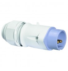 Вилка 32А 2п, 20-25В IP44  I 4433 I Bals