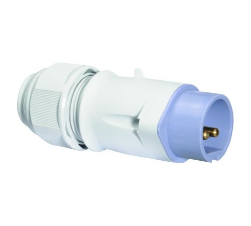 Вилка 32А 2п, 20-25В IP44  I 4433 I Bals