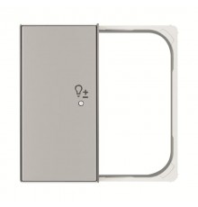 SRD-2-L-85PL Клавиша двойная левая free@home, SKY, светорегулятор, серебристая2CLA852641A1301 ABB