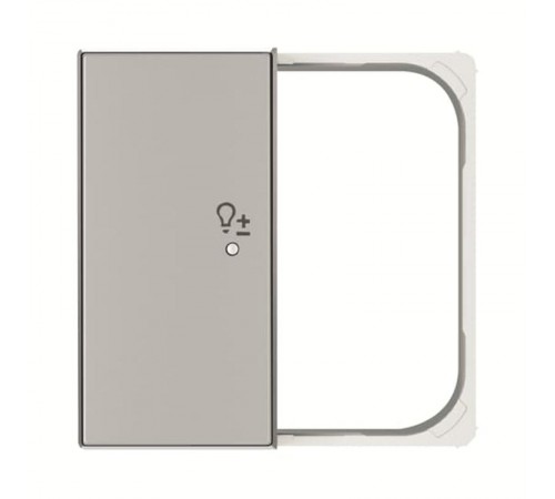 SRD-2-L-85PL Клавиша двойная левая free@home, SKY, светорегулятор, серебристая2CLA852641A1301 ABB