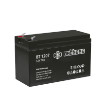 Аккумуляторная батарея ОПС серии BT 1207  12В/7Ач  BT 1207  Battbee