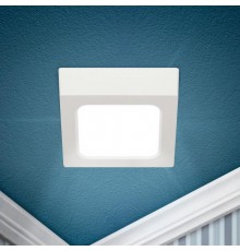 Светильник светодиодный LED 20-12-4K накладной квадратный 12Вт 4000К  Б0057451  ЭРА