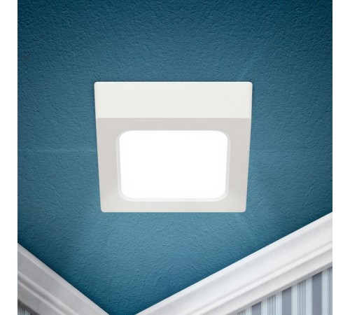 Светильник светодиодный LED 20-18-4K накладной квадратный 18Вт 4000К  Б0057453  ЭРА