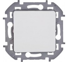 Inspiria Белый Переключатель перекрёстный 1-клавишный 10АХ 250В винтовые зажимы  673580  Legrand