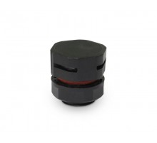 Клапан дышащий КД-ПС-М12х1,5 IP67 черный  zeta34924  ГОФРОМАТИК