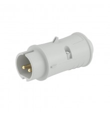 Вилка кабельная 40-50 Вольт, 16 Амп, 40-50 В/50-60 Гц, IP44, 2 полюса  DIS2301601  DKC