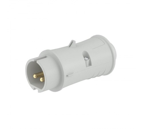 Вилка кабельная 40-50 Вольт, 16 Амп, 40-50 В/50-60 Гц, IP44, 2 полюса  DIS2301601  DKC