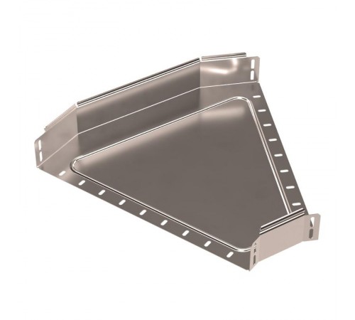 Угол горизонтальный 45 градусов Стандарт INOX (AISI 409) 500х80  PR16.3480  Промрукав